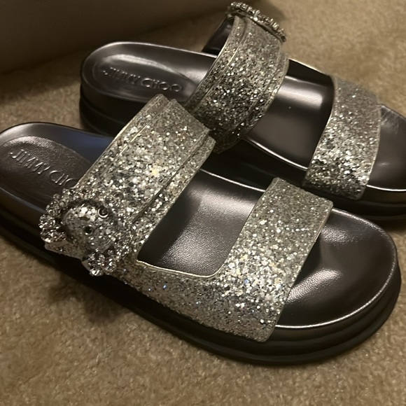 Jimmy Choo Marga Slides - Picture 2 of 4